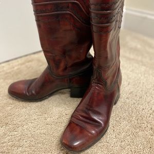 Vintage Lucchese boots, Ladies 7 SSS (super slim)